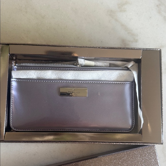 kate spade Handbags - Kate Spade Large Patent Slim Card Holder-Candied Flower (Boxed)